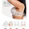 image:imagePopilush Minimizer Bra for Women Lace Unlined Full Coverage Underwire Bra with Side Support Everyday Bra for Large BustWhite