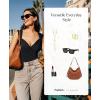 image:imagePopilush Shapewear Bodysuits for Women  Corset Tank Tops with Built in Bras Sleeveless Ruched Cute Going Out OutfitsBlack