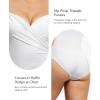 image:imagePopilush Shapewear Bodysuits for Women  Corset Tank Tops with Built in Bras Sleeveless Ruched Cute Going Out OutfitsWhite
