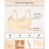 image:imagePopilush Bras for Women Wireless Seamless Comfort Everyday T Shirt Bras with Support and Lift Skin