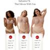 image:imagePopilush Minimizer Bras for Women Full Coverage Plus Size Unlined Underwire T Shirt Seamless Bra for Large BreastsBlack