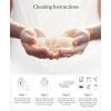 image:imagePopilush Nipple Covers for Women  Sticky Bra  Reusable Silicone Nipple Pasties Waterproof with Travel Case Caramel Large Fits DDH Cups