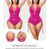 image:imagePopilush One Piece Swimsuit Women Tummy Control Shapewear Bathing Suits Full Coverage Swim Suits Builtin BraPurple