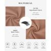 image:imagePopilush Shaperwear Dress Builtin Bra Womens Casual Lounge Dress with Zipper Short Sleeve Mock Neck Bodycon DressesBrown