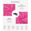 image:imagePopilush Shaperwear Dress Builtin Bra Womens Casual Lounge Dress with Zipper Short Sleeve Mock Neck Bodycon DressesPink