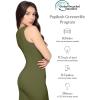 image:imagePopilush Shapewear Dress Built in Bra Bodycon Shaper Dress 9 in 1 Crew Neck Sleeveless Maxi Formal Dresses with ZipperGreen