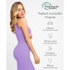 image:imagePopilush Shapewear Dress Built in Bra Bodycon Shaper Dress 9 in 1 Crew Neck Sleeveless Maxi Formal Dresses with ZipperLight Purple