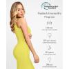 image:imagePopilush Shapewear Dress Built in Bra Bodycon Shaper Dress 9 in 1 Crew Neck Sleeveless Maxi Formal Dresses with ZipperLight Yellow