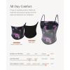 image:imagePopilush Tank Tops with Built in Bras  Corset Tops for Women Sleeveless Camisole Shapewear Tube for Going OutFloral