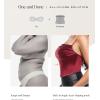 image:imagePopilush Tank Tops with Built in Bras  Corset Tops for Women Sleeveless Camisole Shapewear Tube for Going OutRed