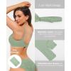image:imagePopilush Wireless Bras for Women No Underwire Seamless Bralettes Everyday Comfort Tshirt Padded BraGreen