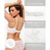 image:imagePopilush Wireless Bras for Women No Underwire Seamless Bralettes Everyday Comfort Tshirt Padded BraWhite