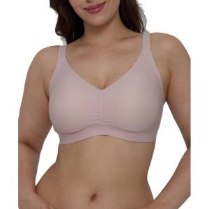 image:imagePopilush Womens Everyday Bras Seamless V Neck Bra Nude