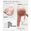 image:imagePopilush Minimizer Bras for Women Full Coverage Lace Push Up Plus Size Underwire Bra with SupportBlack