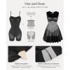 image:imagePopilush A Line Graduation Dress Summer Cocktail Party Mini Dresses for Women Elegant Sweetheart Neck Shapewear DressBlack