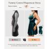 image:imagePopilush A Line Graduation Dress Summer Cocktail Party Mini Dresses for Women Elegant Sweetheart Neck Shapewear DressGreen