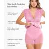 image:imagePopilush Womens Lace Formal Cocktail Sleeveless V Neck Maxi Shapewear Dress Wedding Guest Mother of Bride Split DressesPink