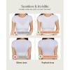image:imagePopilush Jelly Bras Wireless Comfort Bralettes Deep V Neck Comfortable Bra No Wire Supportive Everyday Bra BreathableGreen