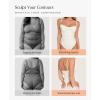 image:imagePopilush Corset Bodysuit for Women Tummy Control Shapewear Bodysuits Cowl Neck Going Out Tops Concert OutfitsBeige