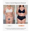 image:imagePopilush High Waisted Bikini Sets for Women Tummy Control Two Piece Shapewear Swimsuit Ruched Push Up Bathing SuitPink