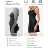 image:imagePopilush A Line Mini Dresses for Women Corset Shapewear Tummy Control Dress Birthday Party Outfits Cocktail Date Night ClubBlack