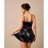 image:imagePopilush A Line Mini Dresses for Women Corset Shapewear Tummy Control Dress Birthday Party Outfits Cocktail Date Night ClubFloral