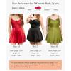 image:imagePopilush A Line Mini Dresses for Women Corset Shapewear Tummy Control Dress Birthday Party Outfits Cocktail Date Night ClubGreen