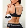 image:imagePopilush Balconette Bras for Women  Unlined Underwire No Padding Comfy Demi Plunge Bra for Everyday WearBlack