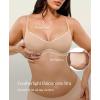 image:imagePopilush Balconette Bras for Women  Unlined Underwire No Padding Comfy Demi Plunge Bra for Everyday WearNude