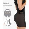 image:imagePopilush Cocktail Mini Dresses for Women  Built in Shapewear Party Dress Summer Boat Neck Ruched Bodycon DressBlack