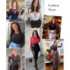 image:imagePopilush Long Sleeve Body Suits Womens Tummy Control Mesh Shapewear Corset Bodysuit Sheer Going Out Tops Fall Outfits Red