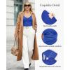image:imagePopilush Shapewear Bodysuits for Women Tummy Control Short Sleeve Corset V Neck Bodysuit Concert OutfitsBlue