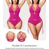 image:imagePopilush Bathing Suit for Women Tummy Control Shapewear Swimsuit Mesh One Piece Slimming Swimsuit with Builtin BraPurple