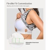 image:imagePopilush Builtin Bra Tank Tops for Women Sleeveless Round Neck Casual Top Summer Ribbed Fitted Workout TanksBlack