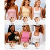 image:imagePopilush Strapless Bras for Women Push Up Bra Non Slip Wireless Supportive Padded Bras Seamless Comfortable Tube BraNude