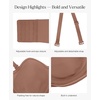 image:imagePopilush Strapless Push Up Minimizer Bras for Women Bandeau Support Unlined Bra No Padding Underwire Everyday Bras Tube TopBrown
