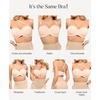 image:imagePopilush Strapless Push Up Minimizer Bras for Women Bandeau Support Unlined Bra No Padding Underwire Everyday Bras Tube TopPink