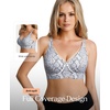 image:imagePopilush Wireless Bras Women Seamless No Underwire Push Up Bra Supportive Deep V Bralette Everyday Comfortable TShirt BraSnakeprint Black