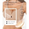 image:imagePopilush Wireless Bras for Women  Push Up Full Coverage Seamless Supportive Bralette No Underwire Mesh Crossover TShirt BraNude