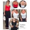 image:imagePopilush Women Mesh Shapewear Bodysuit Tummy Control Going Out Corset Tops Built in Bra Body SuitsBlack
