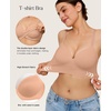 image:imagePopilush Bras for Women No Underwire Seamless Wireless Support Bra Full Coverage Comfort T Shirt BraletteSkin
