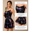 image:imagePopilush A Line Mini Corset Dress  Shapewear Tummy Control for Birthday Party Cocktail Date Night Outfits ClubFloral