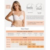 image:imagePopilush Strapless Bras for Women Sheer Mesh See Through Bra Non Slip Underwire Unlined No Padding Sexy ComfortableWhite