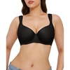 image:imagePopilush Minimizer Bras for Women Full Coverage Unlined Underwire Comfortable Lift Bra for Large BreastsBlack