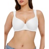 image:imagePopilush Minimizer Bras for Women Full Coverage Unlined Underwire Comfortable Lift Bra for Large BreastsWhite